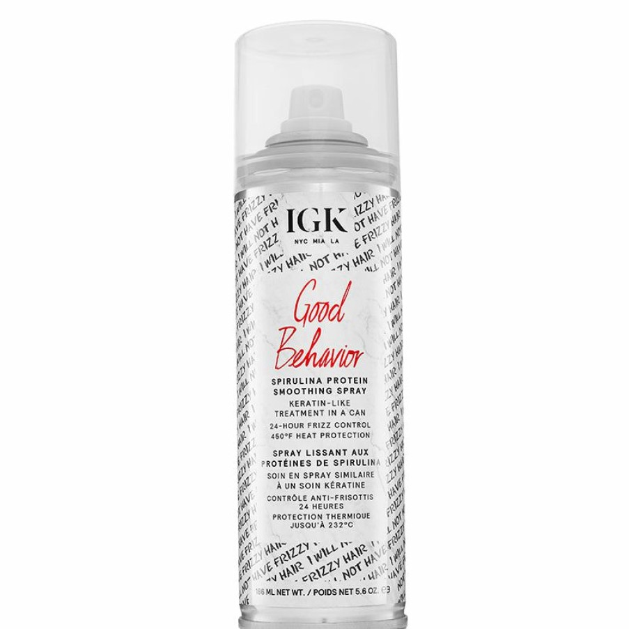 Hair Care * | Igk | Good Behavior Spirulina Protein Smoothing Spray