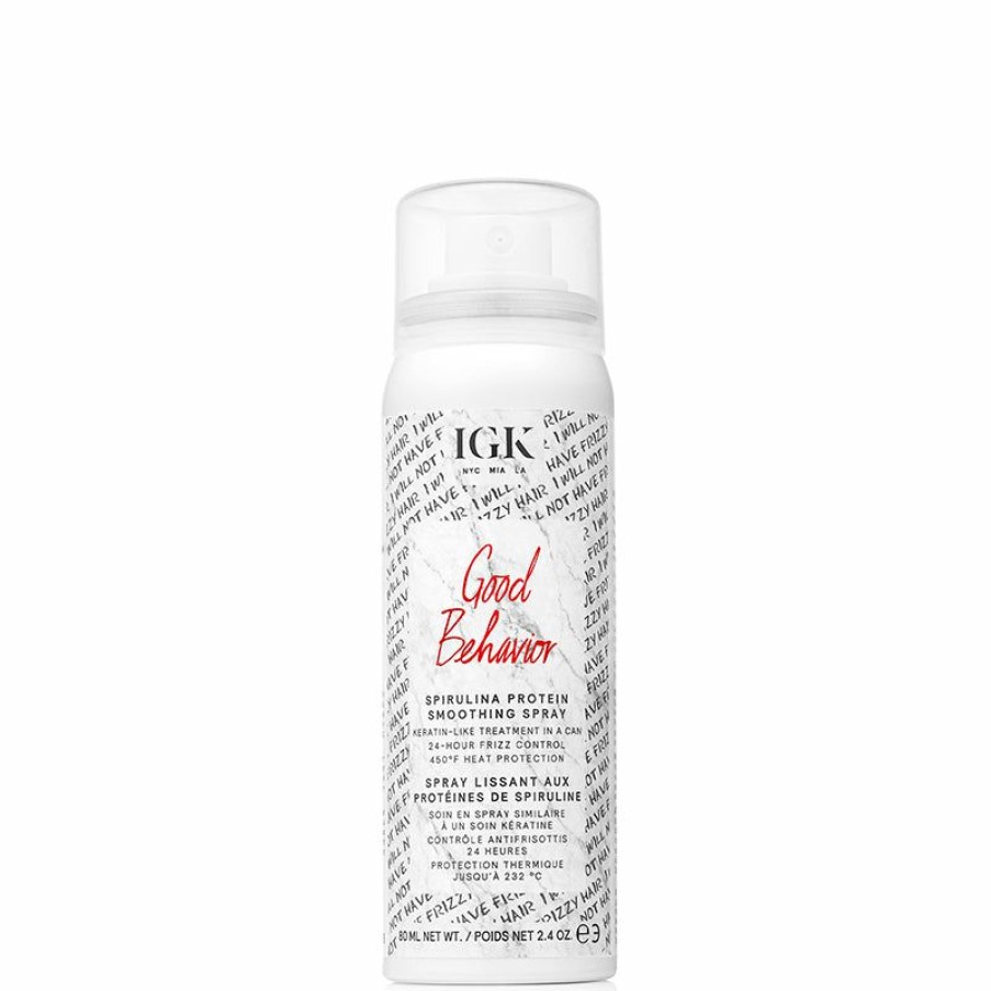 Hair Care * | Igk | Good Behavior Spirulina Protein Smoothing Spray