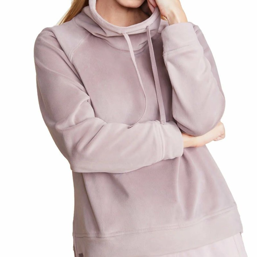 Apparel * | Barefoot Dreams | Luxechic Funnel Neck Pullover