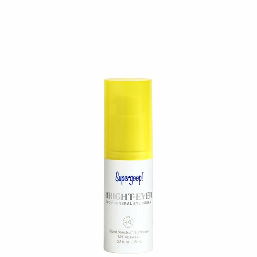 Skincare * | Supergoop! | Bright Eyed 100% Mineral Eye Cream Spf 40