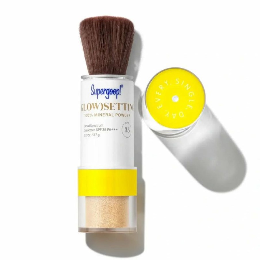 Skincare * | Supergoop! | (Glow)Setting Powder 100% Mineral Spf 35