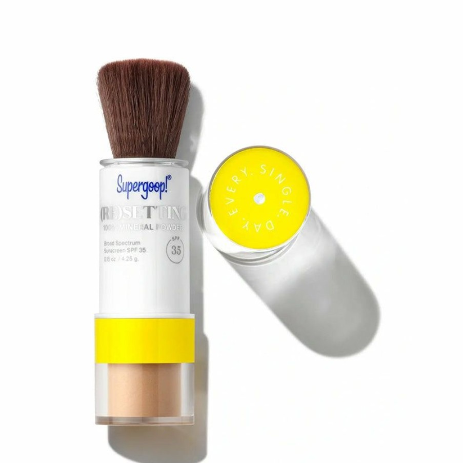 Skincare * | Supergoop! | (Re)Setting 100% Mineral Powder Spf 35