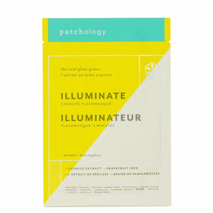 Skincare * | Patchology | Illuminate Flashmasque Facial Sheets