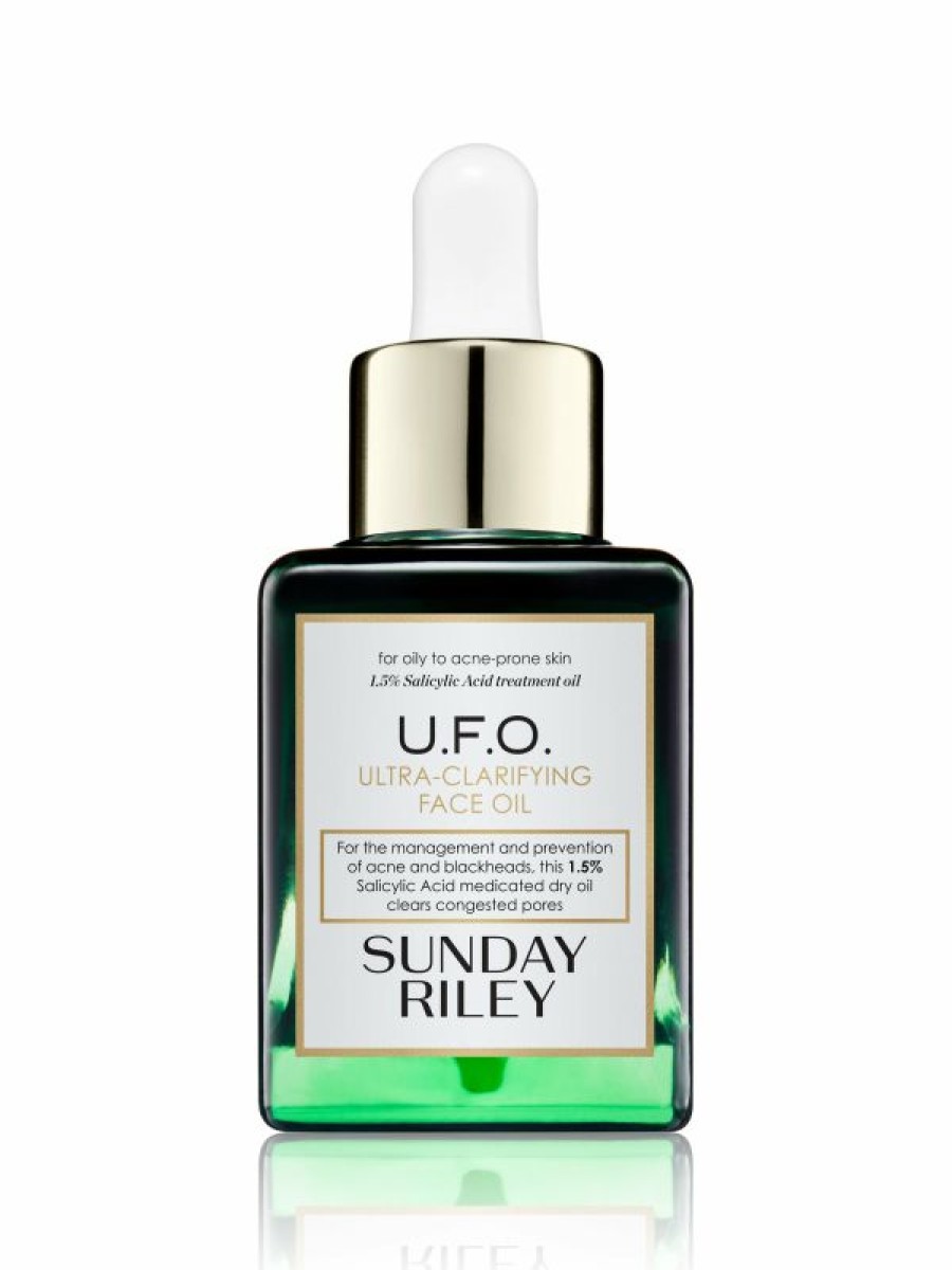 Skincare * | Sunday Riley | U.F.O. Ultra-Clarifying Face Oil