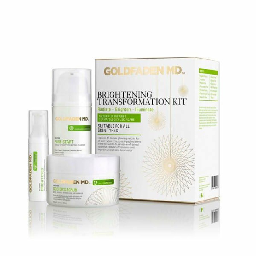 Skincare * | Goldfaden Md | Brightening Transformation Kit