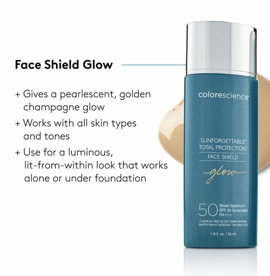 Skincare * | Colorescience | Total Protection Face Shield Spf 50 Glow