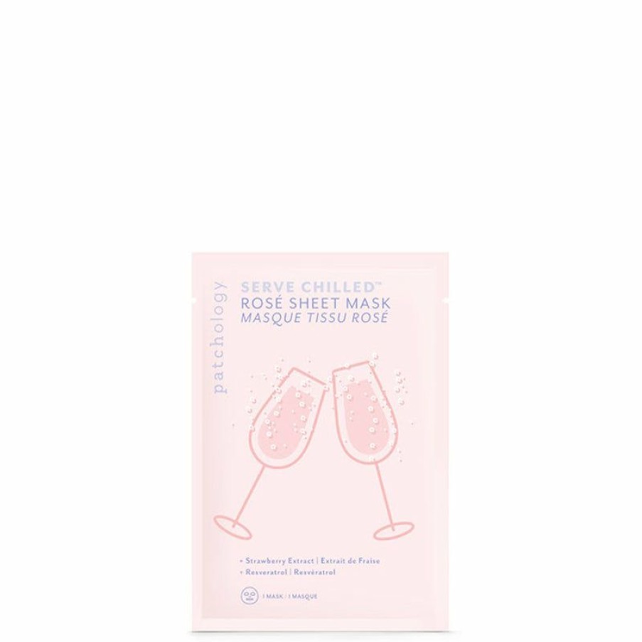 Skincare * | Patchology | Serve Chilled Rose Sheet Mask Single