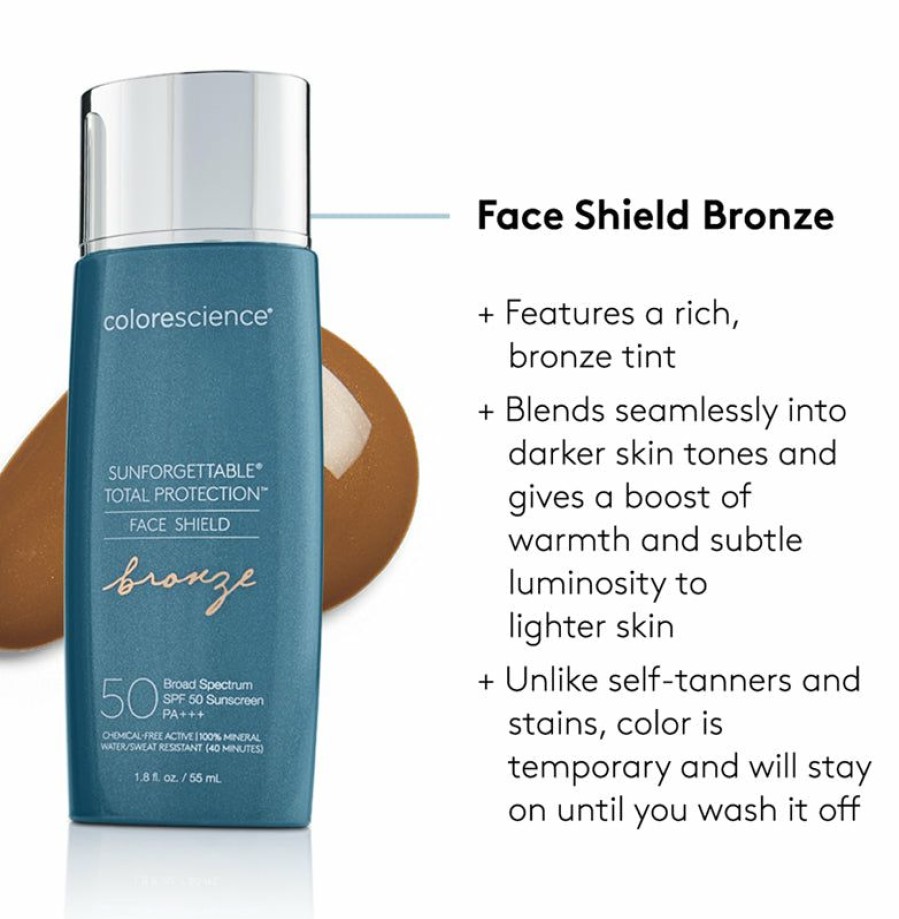 Skincare * | Colorescience | Total Protection Face Shield Spf 50 Bronze