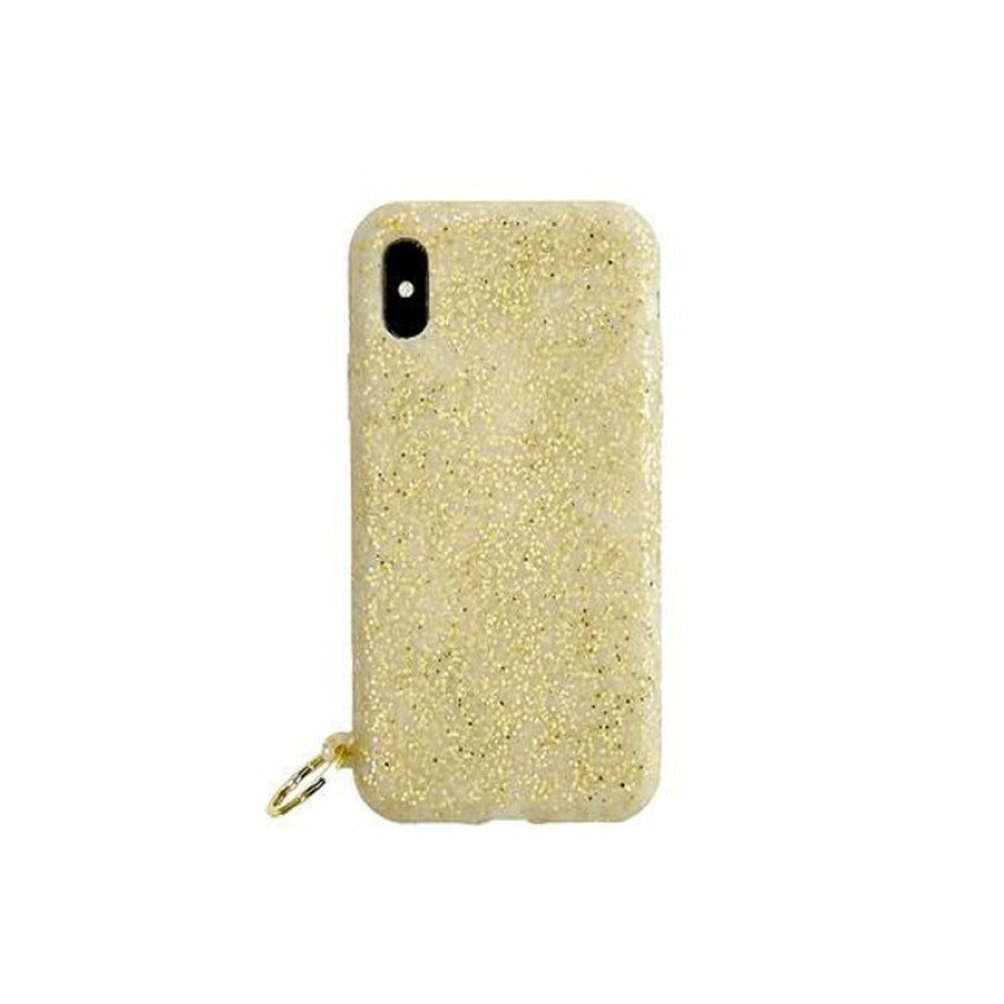 Keyrings * | O-Venture | Gold Confetti Iphone Case