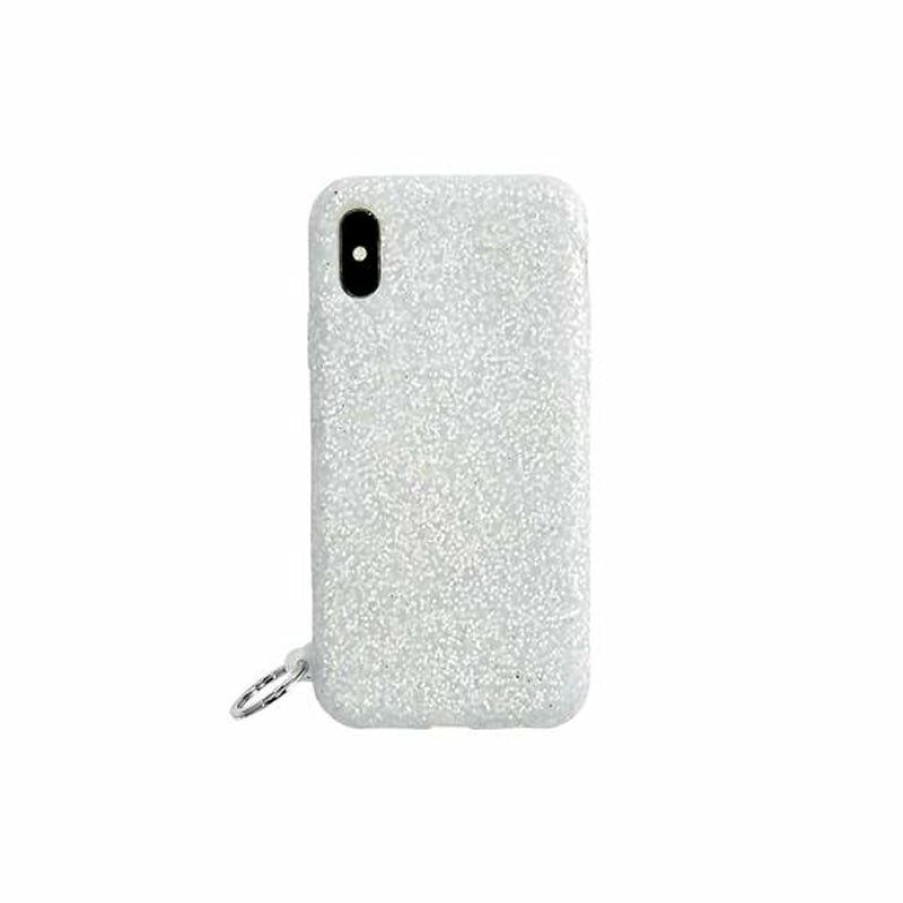 Keyrings * | O-Venture | Silver Confetti Iphone Case