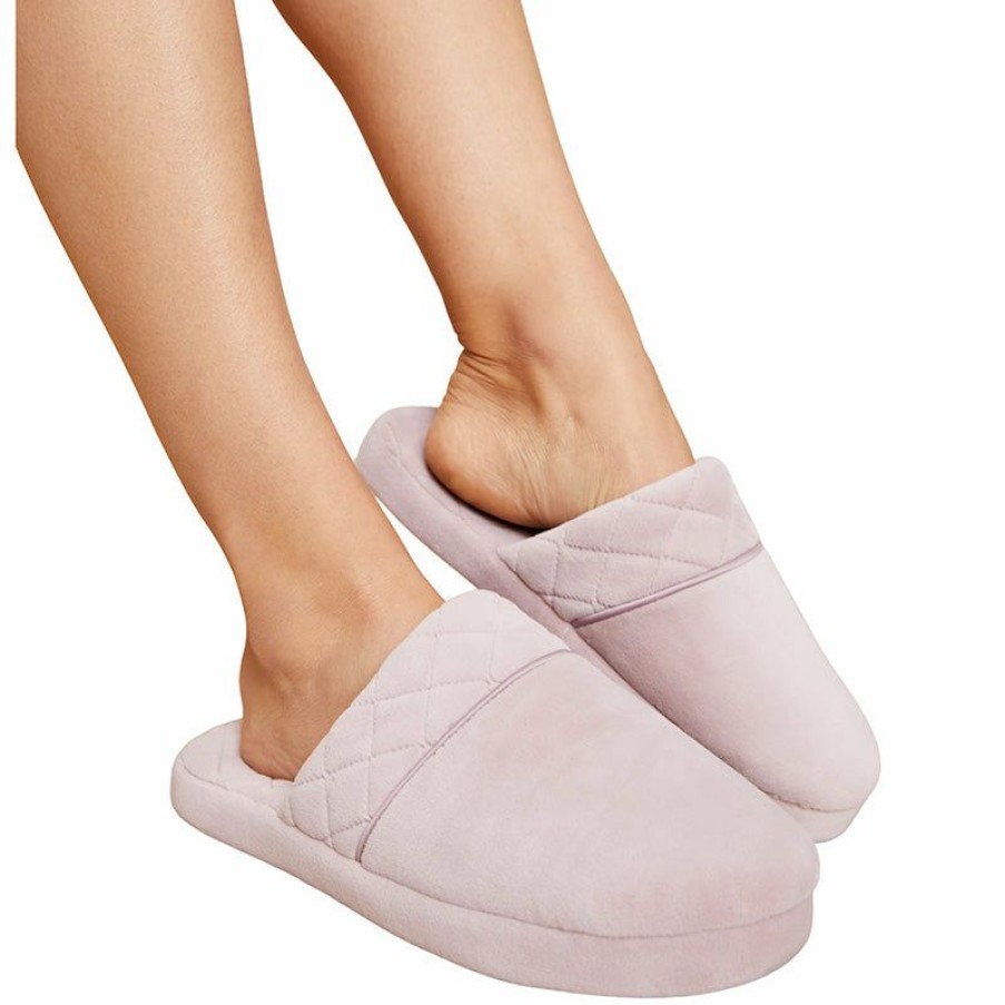 Apparel * | Barefoot Dreams | Luxechic Velour Slippers