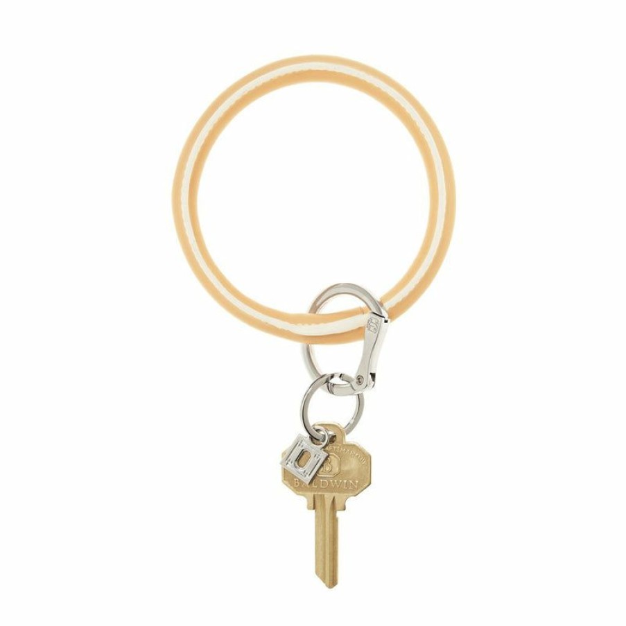 Keyrings * | O-Venture | Big O Key Ring Dreamsicle