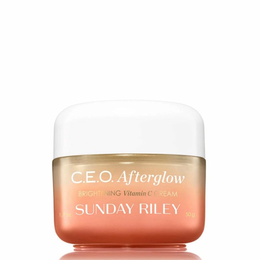 Skincare * | Sunday Riley | C.E.O Afterglow Brightening Vitamin C Gel Cream